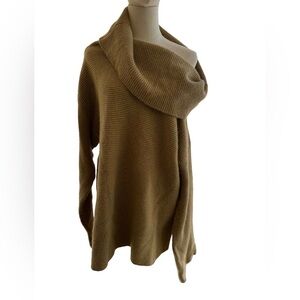 My Favorite cotton and Angora Wool Cowl neck sweater